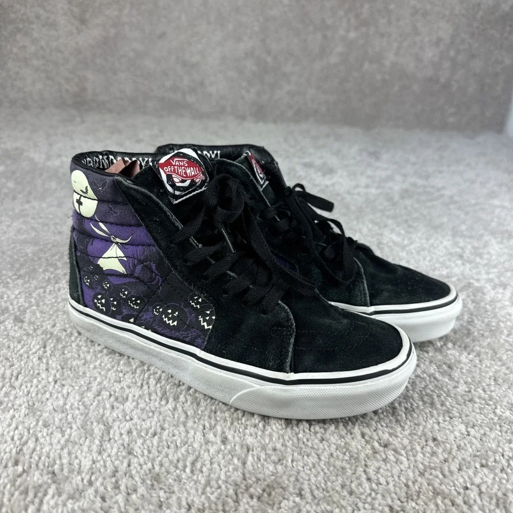 The Nightmare Before Christmas x Vans Sk8 High Jacks Lament‎ Size 4.5 Men's